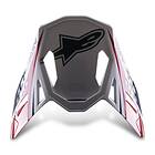 AlpineStars M10 Carbon Meta 2 Visor Vit