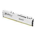 Kingston Fury Beast White DDR5 6000MHz 32GB (KF560C36BWE-32)