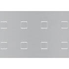 GAH ALBERTS Plåt Aluminium Struktur 600X1000X1Mm