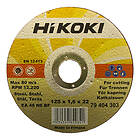 HiKOKI Kapskiva 404303 Inox 125X1,6Mm