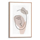 Reinders Tavla Modern Face 20X30Cm