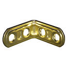 VORMANN Möbelvinkel Vormann Piconet 30X15Mm Mässing