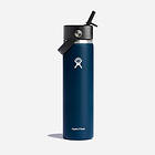 Hydro Flask 0,71L Wide Flex Straw Cap Thermo Blå