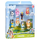 Bluey Figurpaket Blueys Family & Friends 8-pack