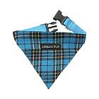 Urban Pup Bandana Blue Tartan / M