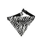 Urban Pup Bandana Zebra / L