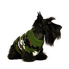 Stickad Hundtröja Camouflage / 25 cm