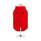 Stickad Hundtröja Red Waffle / 25 cm