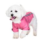 Rainstorm Hundjacka Rosa / 35 cm