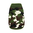 Stickad Hundtröja Camouflage / 35 cm