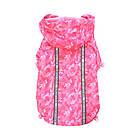 Rainstorm Hundjacka Pink Camouflage / 25 cm