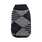 Stickad Hundtröja Grey Diamond / 35 cm