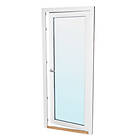 Effektiv Fönsterdörr 3-Glas Helglasad Pvc 8X21 Vänster