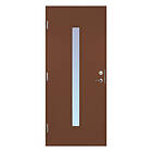 Scandidoor Ytterdörr Torp TORP 10x20 Hö Brun Klar 77565