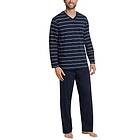 Schiesser Day and Night Long Stripe Pyjama (Herre)