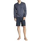 Calida Relax Streamline Short Pyjama LS (Herr)
