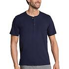 Schiesser Mix and Relax Short Sleeve Button (Herre)