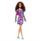 Barbie Fashionistas Doll #206 With Crimped Hair And Freckles HJT03