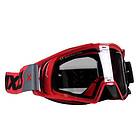 Axxis Mx-evo Strap Goggles Röd Clear