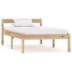vidaXL Sängram Massiv Furu 200X120 Cm Barnsängar