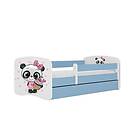 Kocot Kids Barnsäng Babydreams Blå Panda 180x80 Cm Barnsängar