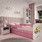 Kocot Kids Barnsäng Babydreams Rosa Digger 160x80cm