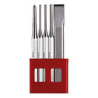 Teng Tools Flatmejselsats Dorn 5 Delar