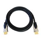 Cables Direct Gold HDMI - HDMI High Speed with Ethernet 5m