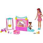 Barbie Skipper Babysitters Inc. Bounce House Playset HHB67