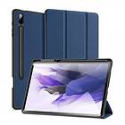 Dux Ducis Samsung Galaxy Tab S7 Plus T970 T976/Galaxy Tab S7 FE T730 T736 Fodral DOMO Series Blå