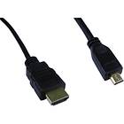 Cables Direct Gold 99CDLHD4 HDMI - HDMI High Speed with Ethernet 0.5m