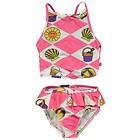 Småfolk Mönstrad Tankini Rosa 2-3 år Rosa
