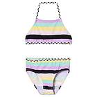 The BRAND Plait Bikini Pastel Stripe 80/86 cm Rosa