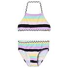 The BRAND Plait Bikini Pastel Stripe 92/98 cm Rosa