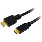 LogiLink HDMI - HDMI Mini Haute vitesse avec Ethernet 2m