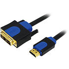 LogiLink Gold HDMI - DVI-D Single Link 3m