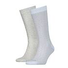 Calvin Klein 2-pack Mirrored Logo Socks (Dam)