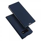 Dux Ducis Samsung Galaxy S10 Plus Fodral Skin Pro Series PU-läder Kortfack Mörkblå