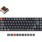 Keychron K7 RGB Optical Hot-Swappable Brown (Nordisk)