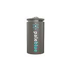 Pale BLUE Blue Uppladdningsbart Batteri D 5000mah 2-pack Inkl 2x1 Laddningskabel PB-D