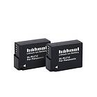 Hahnel Hähnel Panasonic Hl-plc12 Batteri Twin Pack 1000 161.0
