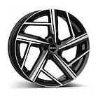 MAK Wheels Qvattro Black polished 8.5x19 5/112 ET25 B66.5