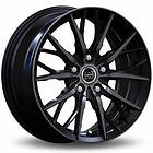 Infiny Spike Bright Black Machined Face Black Lip 8x18 5/108 ET42 B73.1