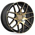 Infiny Trekk Black Machined Face Bronze 8x18 5/112 ET30 B66.6