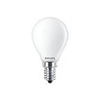 Philips LEDs Ljus & Luster LED-lysspære form: P45 Matt finish E14 6,5 W varmt vitt lys 2700 K