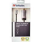 Verbatim kabel för video / ljud HDMI / USB 1,5 m