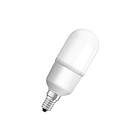 Osram LED STAR LED-glödlampa form: rak glaserad finish E14 8W varmt vitt ljus 27