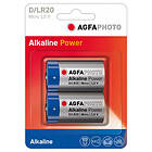 AgfaPhoto batteri 2 x D Alkalisk