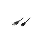 Schwaiger USB-kabel Micro-USB Typ B till USB 1 m