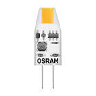 Osram LED-lysspære form: T10 klar finish G4 1W varmt vitt lys 2700 K